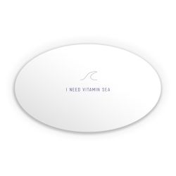 Sticker oval