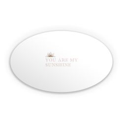 Sticker oval