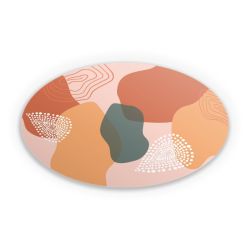 Sticker oval