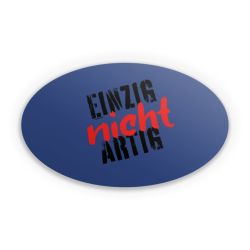 Sticker Oval Einzelsticker