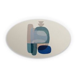 Sticker oval