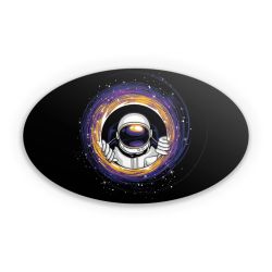 Sticker oval