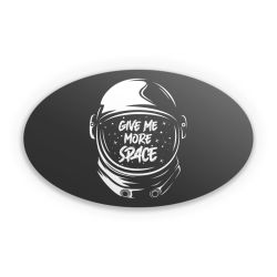 Sticker oval