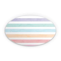 Sticker oval