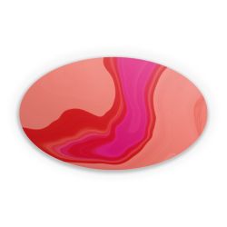 Sticker oval