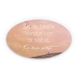 Sticker Oval Einzelsticker