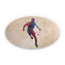 Sticker oval