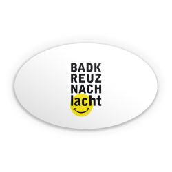 Sticker Oval Einzelsticker