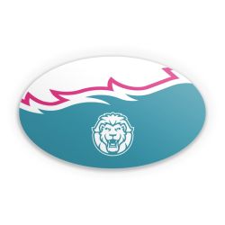 Sticker Oval Einzelsticker