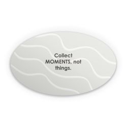 Sticker oval