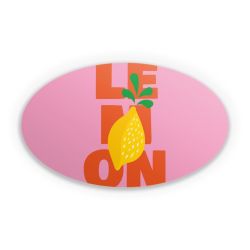 Sticker oval