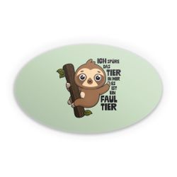 Sticker Oval Einzelsticker