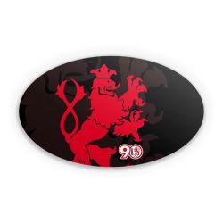 Sticker Oval Einzelsticker