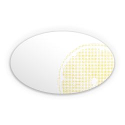 Sticker oval