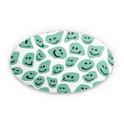 Sticker oval