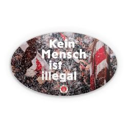 Sticker Oval Einzelsticker