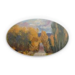 Sticker Oval Einzelsticker