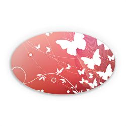 Sticker oval