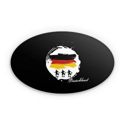 Sticker Oval Einzelsticker