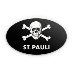 Sticker Oval Einzelsticker