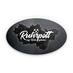 Sticker Oval Einzelsticker