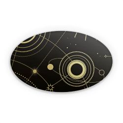 Sticker oval