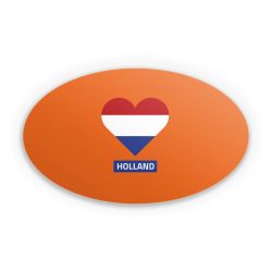 Sticker Oval Einzelsticker