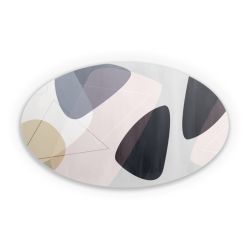 Sticker oval