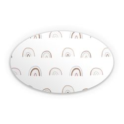 Sticker oval