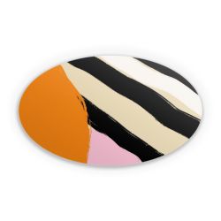 Sticker oval