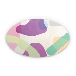 Sticker oval