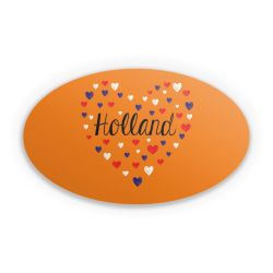 Sticker Oval Einzelsticker