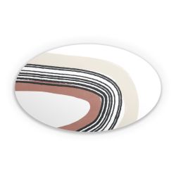 Sticker oval