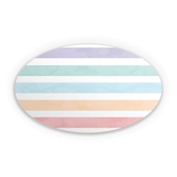 Sticker oval