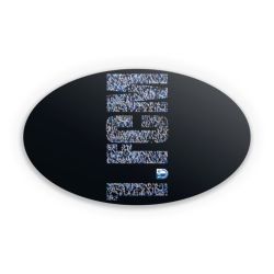 Sticker Oval Einzelsticker