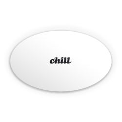 Sticker Oval Einzelsticker