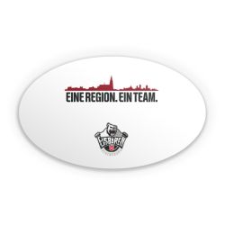 Sticker oval