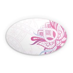 Sticker oval