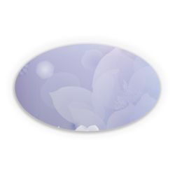 Sticker oval