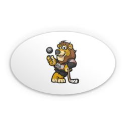 Sticker Oval Einzelsticker