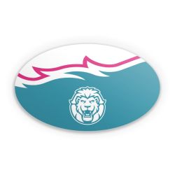 Sticker Oval Einzelsticker