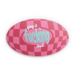 Sticker oval