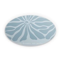 Sticker oval