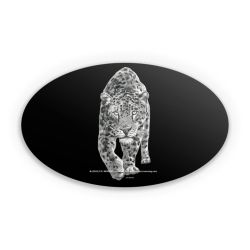 Sticker oval