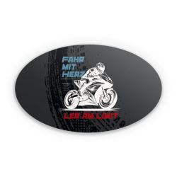 Sticker Oval Einzelsticker