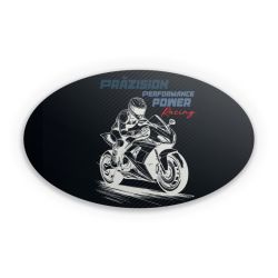 Sticker Oval Einzelsticker