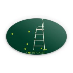 Sticker oval