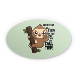 Sticker Oval Einzelsticker