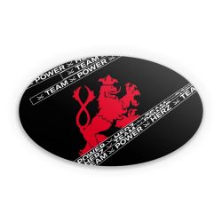 Sticker Oval Einzelsticker