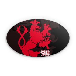 Sticker Oval Einzelsticker